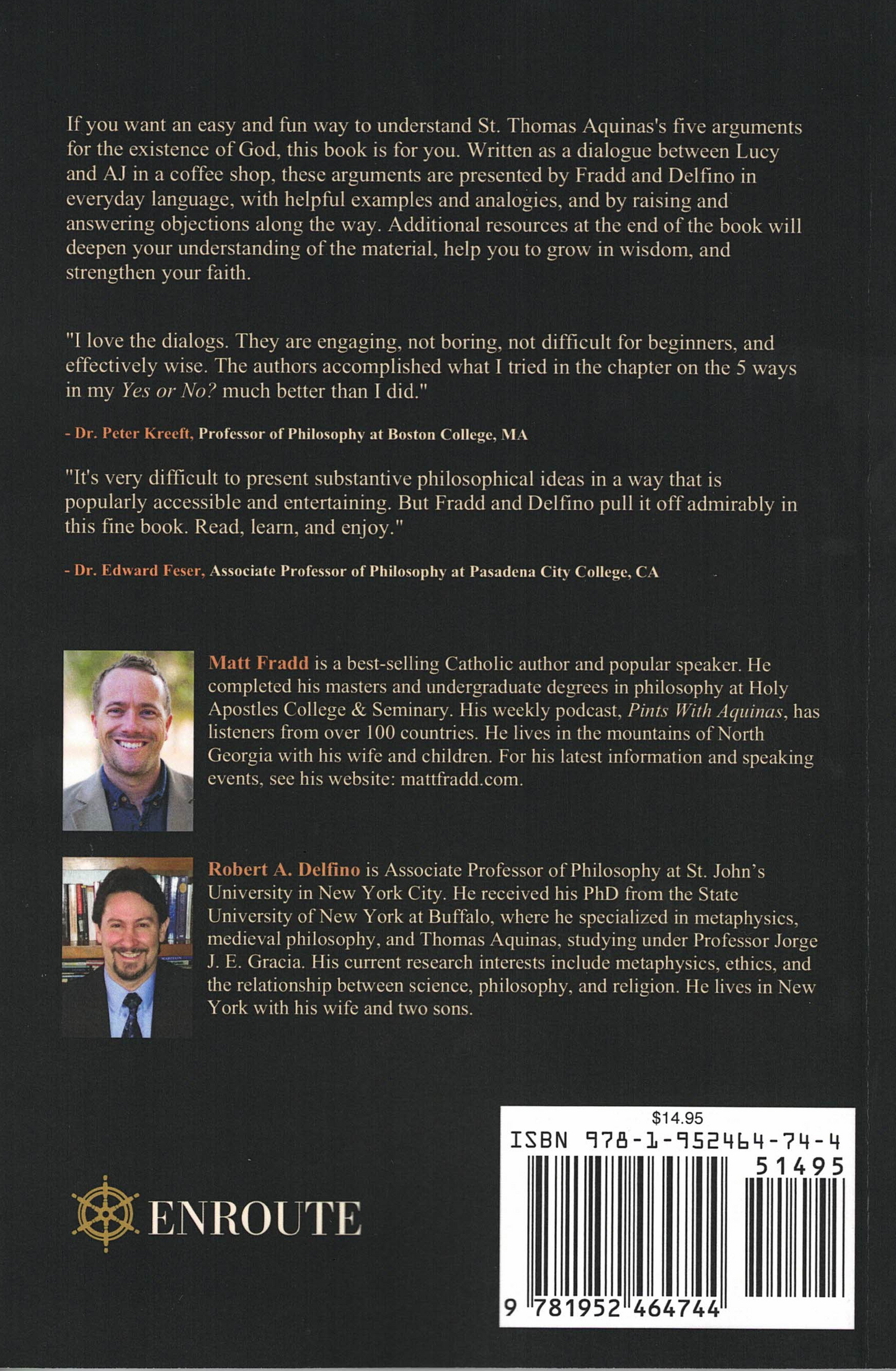 Does God Exist? Back cover