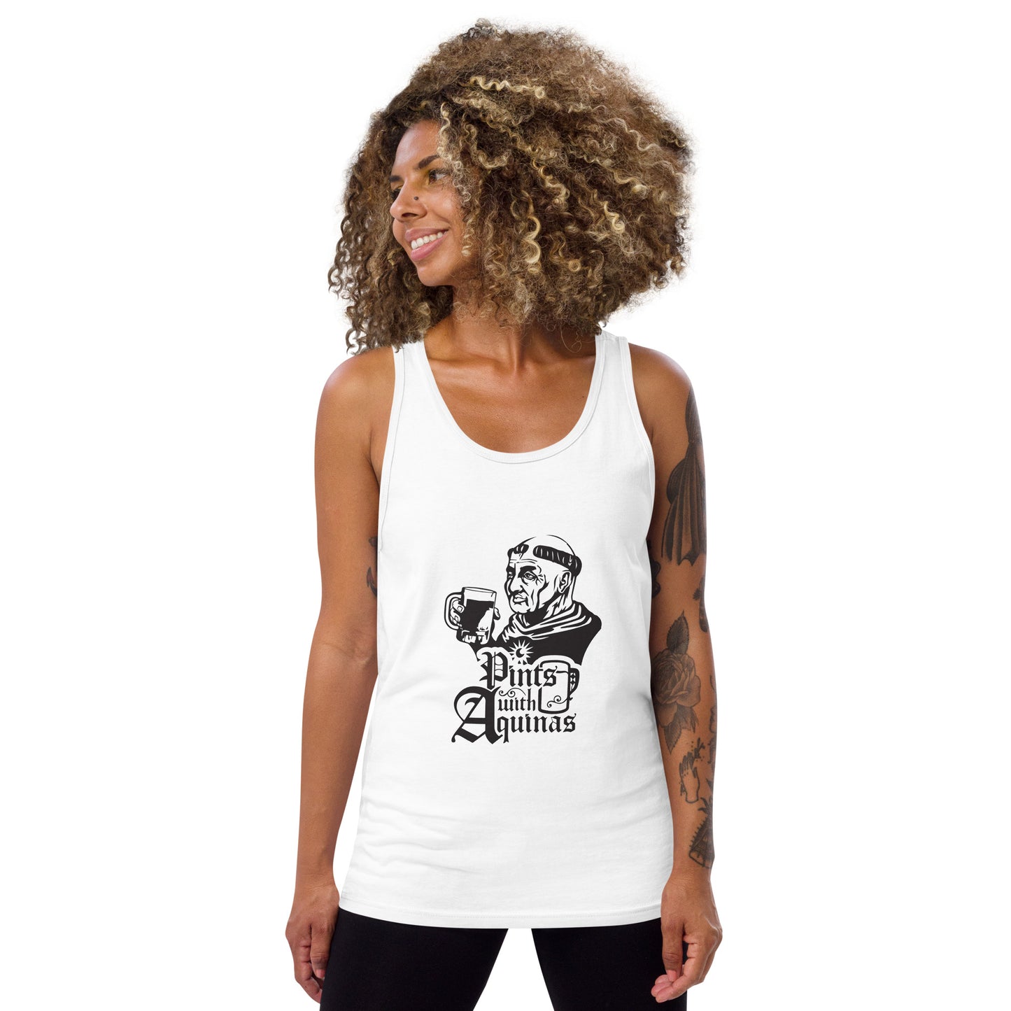 Vintage Logo Tank (White)
