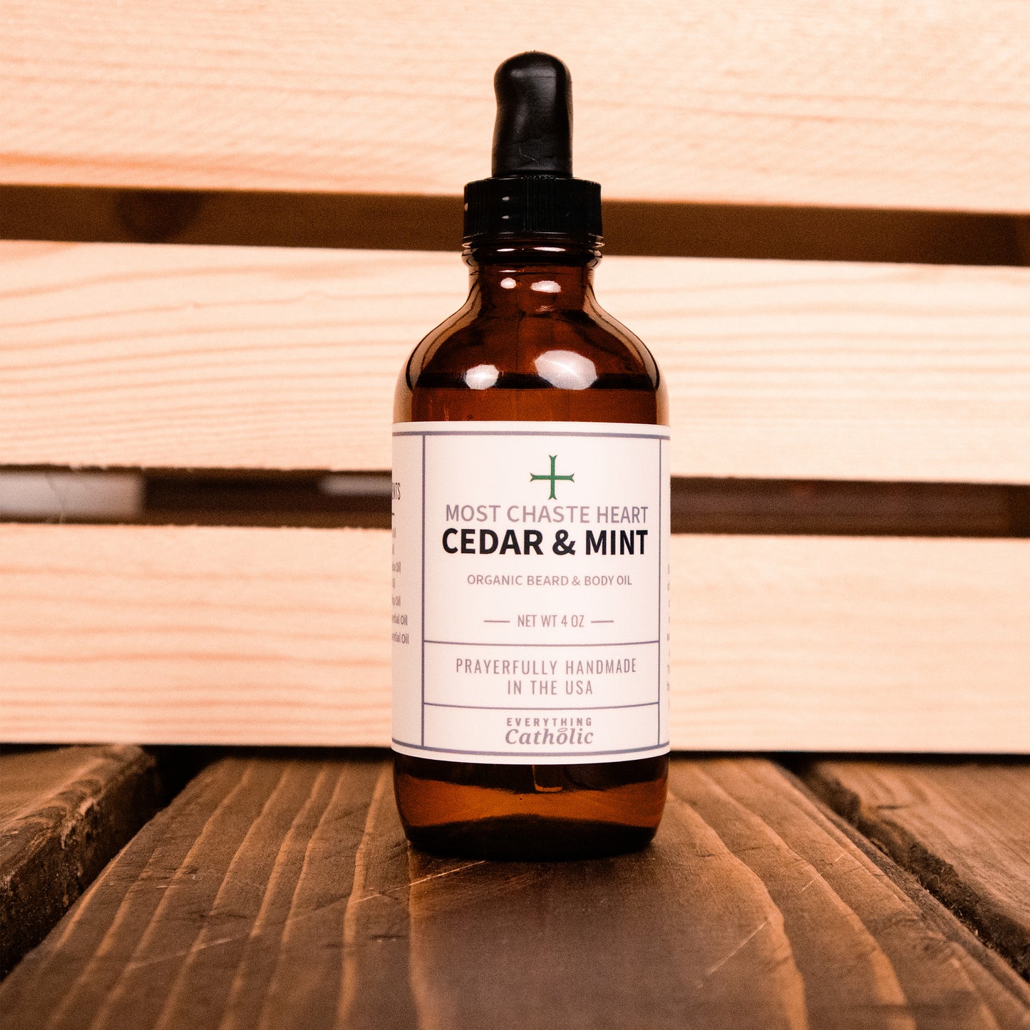 Cedar & Mint Beard & Body Oil