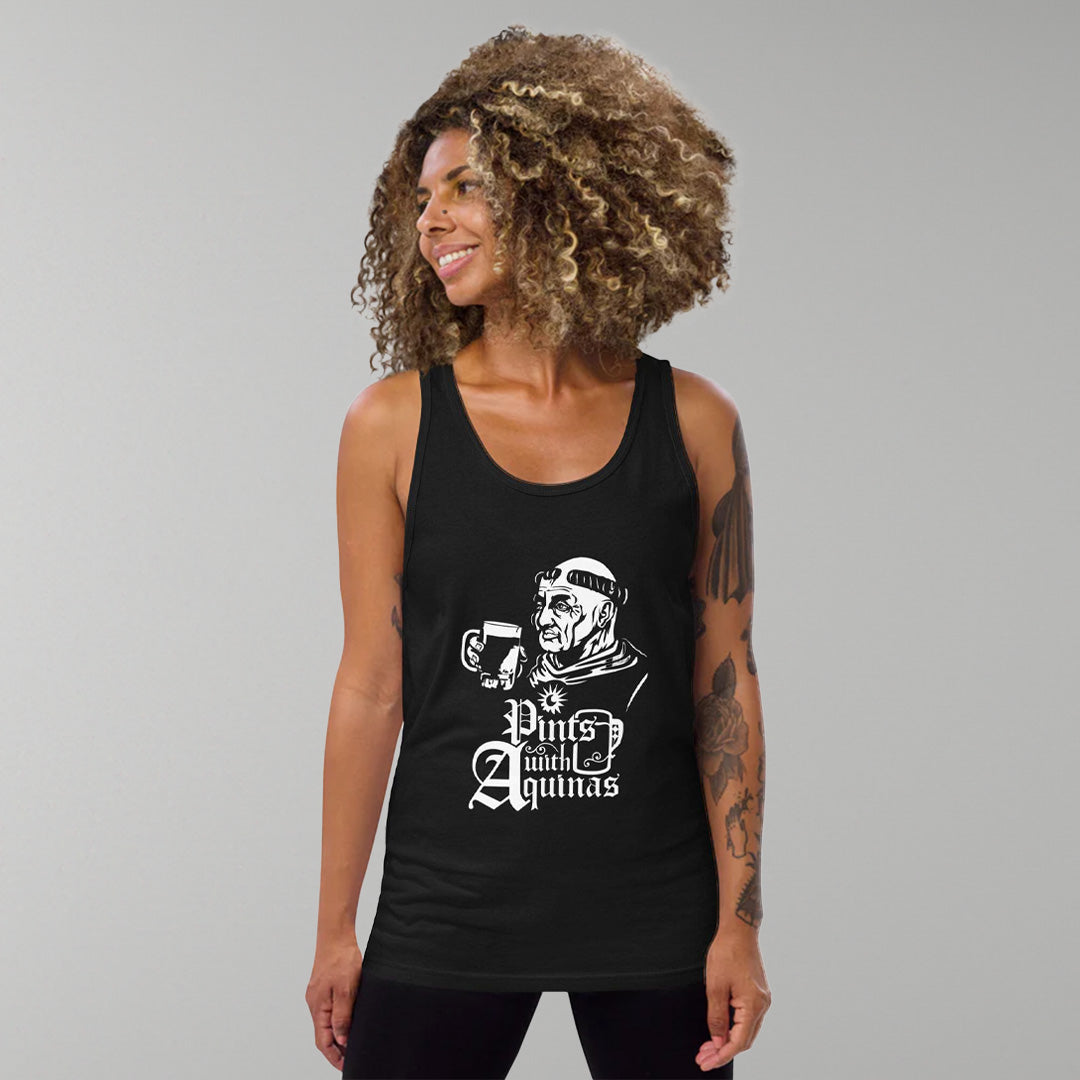 Vintage Logo Tank Top (Black)