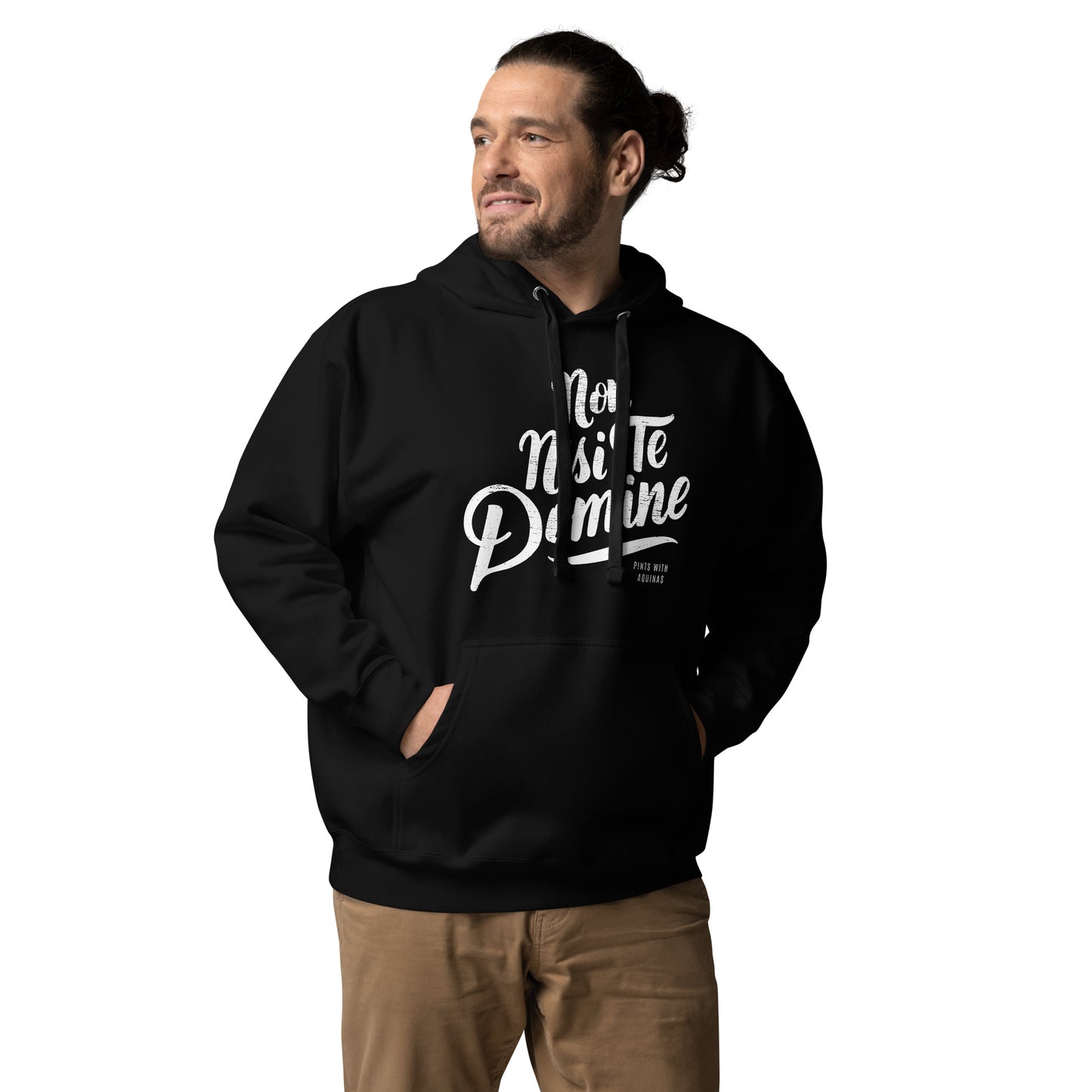 Non Nisi Te Domine Hoodie (Black)