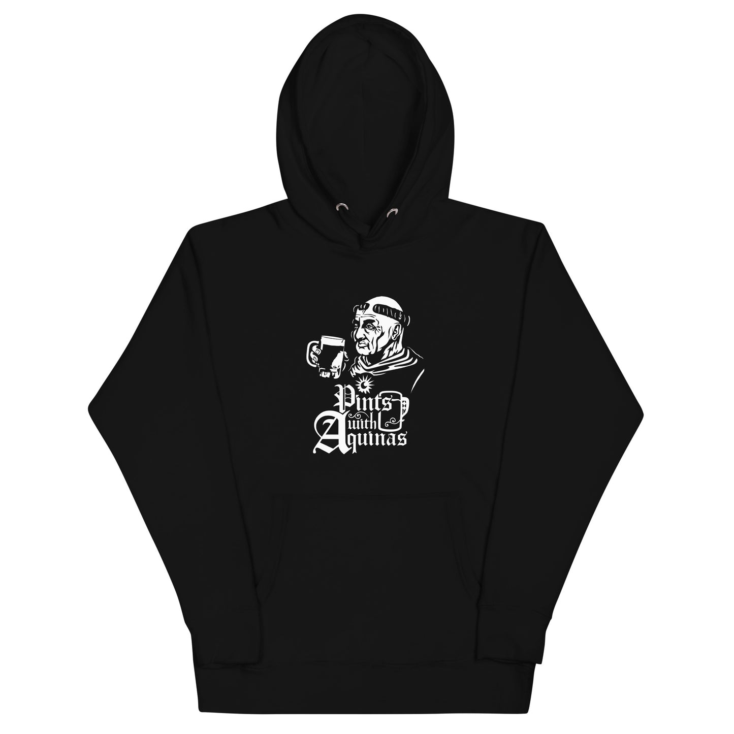 Vintage Logo Hoodie (Black)