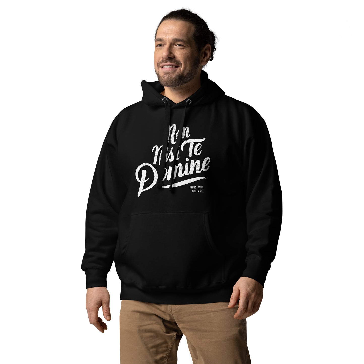 Non Nisi Te Domine Hoodie (Black)